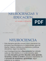 Neurociencias y Educacion