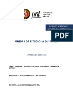 Democracia en América Latina: debates y perspectivas clasistas vs corporativas