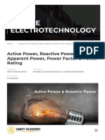 Active Power, Reactive Power, Apparent Power, Powe