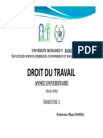 S3 Droit Du Travail