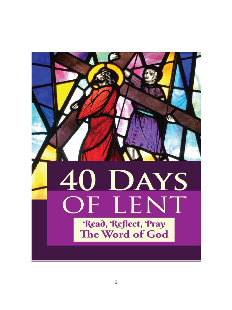 40 DAYS OF LENT ENG 2023 With COVER PDF Jesus Prayer