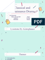 Lysistrata by Aristophanes