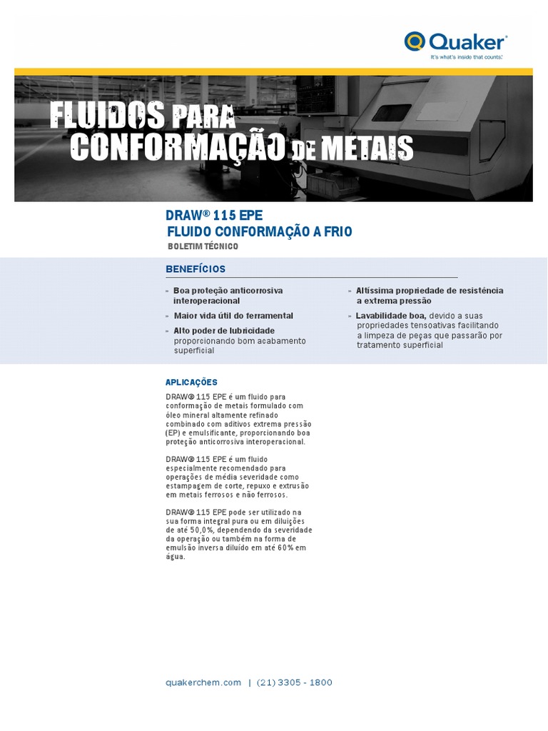 Manual Draw 115 Epe Fdae124613 | PDF | Embalagem e rotulagem | Química