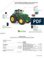 6J Series Tractors 6145J 6165J 6180J CKD Argentina Edition Filter Overview With Service Intervals and Capacities