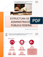 Estructura de La Admon. Pública Federal