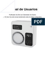 Manual Ozonizador PDF