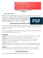 Trabalho avaliativo de Ciências e Matemática usando materiais recicláveis