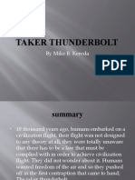 Taker Thunderbolt: A Warning About Civilization's Unsustainable Progress