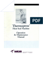 Thermopress hp4 Scan Manual