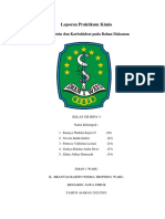 Uji Protein dan Karbohidrat pada Makanan