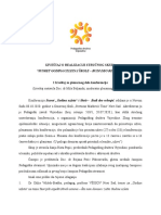 Izveštaj o Realizaciji Stručnog Skupa - Susret Godina Uzleta I Škole - Budi Deo Rešenja PDF