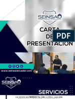 Carta de presentación de servicios de seguridad