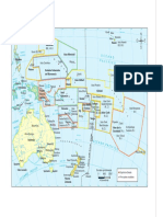 Mapa Político de Oceanía