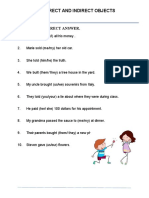 2 - Direct and Indirect Objects