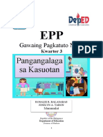 Gawaing Pagkatuto Sa EPP 5 - Q3 - W1