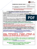 Examen Final 2022-2 Secc C PDF