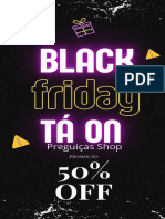 Promoção de Black Friday Moderno Preto e Amarelo Story Do Instagram