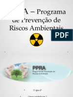 PPRA Programa de Prevencao de Riscos Ambientais