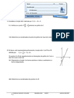 Questão de Aula Funçoes Afins Gráficos - Sem