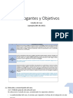 Interrogantes y Objetivos PDF