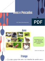 Aves, Pescados e suas Características