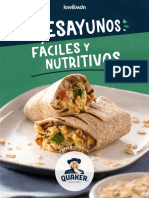 Desayunos Faciles y Nutritivos PDF