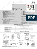 Tn2 Is 4 2 G L - 1AA: 22mm Push Button Switches