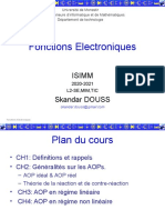 Fonctions Electronique (AOP)