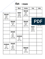Stundenplan Ab 16.01.23 W-Kurs - 2 Semester-1 PDF