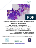 II Curso Diagnostico Integral Hematologia Modulo 9