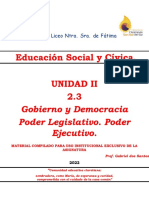 Gobierno y Democracia: Poderes del Estado Uruguayo