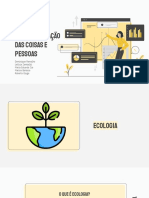 Teologia Sem.4 - Ecologia, Economia e Mercantilização Das Coisas e Pessoas PDF