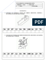 Atividades 3º Matemática