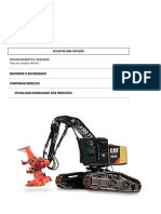 Cat - Colheitadeira de Esteira 522B - Caterpillar - Caracteristicas