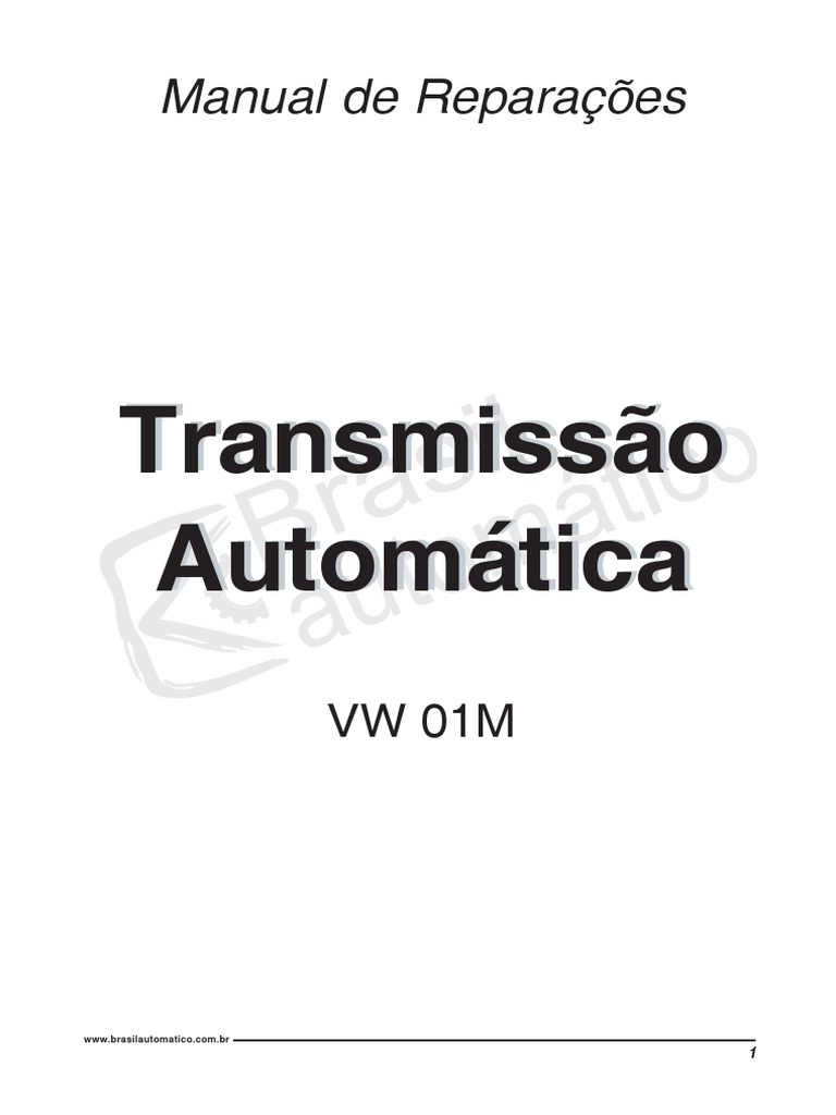 01M Manual Brasil Automaticos PDF PDF Eixo Engenharia Mecânica