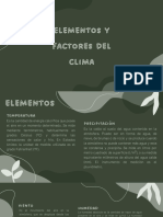 Elementos y Factores Del Clima PDF