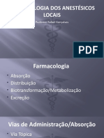 Farmacologia Dos Anestésicos Locais