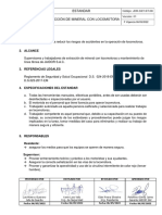 JDR-SST-ST-08 Estandar de Extraccion de Mineral Con Locomotora PDF