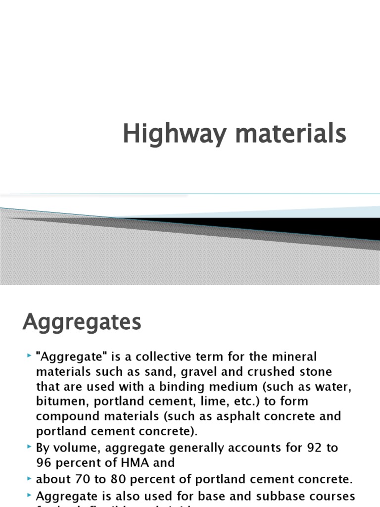 Highway Materials 2 PDF Rock (Geology) Young's Modulus