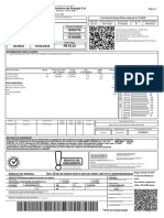 DANF3E - Fatura de energia elétrica residencial