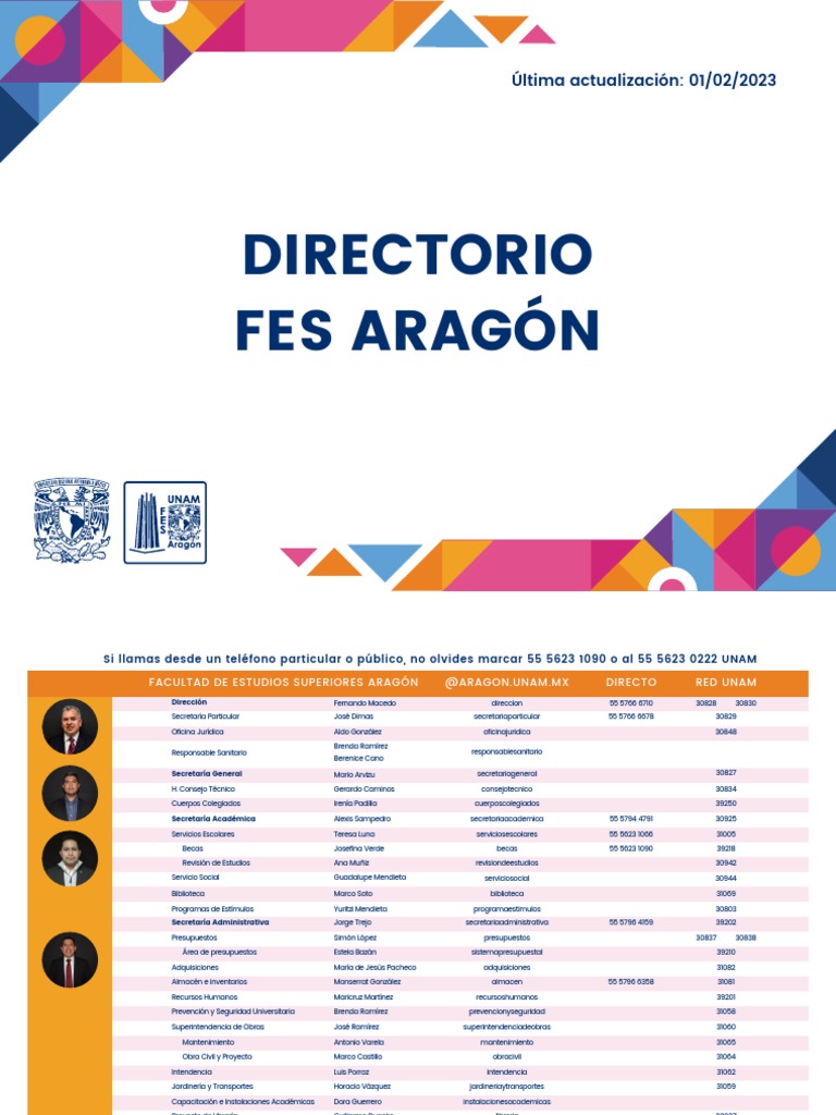Directorio Fesar PDF | PDF | Science | Ciencias fisicas