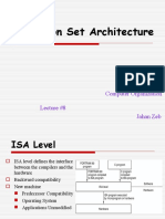 Lecture#8-Instruction Set Architecture - 012458