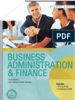 Student's Book - Business Administration and Finance PDF