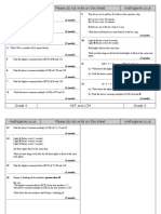 4 HCF and LCM Ws PDF