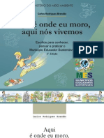 Livro Aqui É Onde Eu Moro