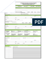 Modelo - Formulário de Dados Cadastrais - FDC