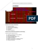 Embarazo Alto Riesgo Enfermería