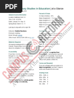 EDEE 3300.025 Interdisciplinary Studies in Education Syllabus Spring 2023