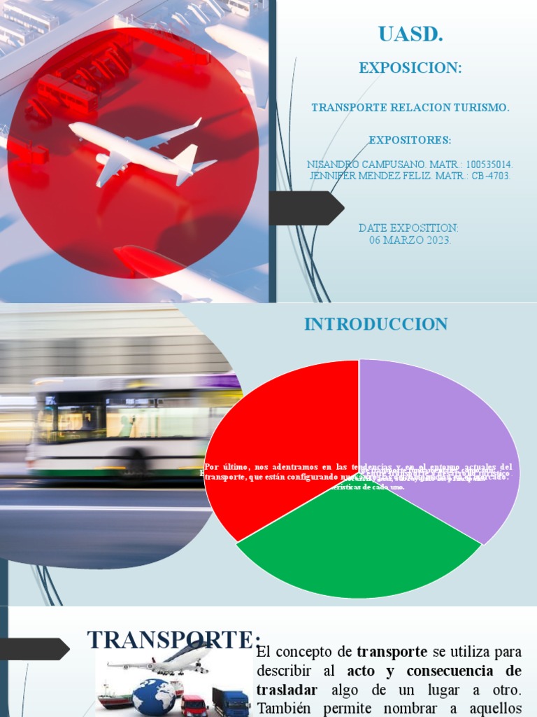 Transporte y Turismo: Relación Esencial | PDF | Turismo | Transporte