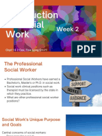 S141 Introduction To Social Work Week 2